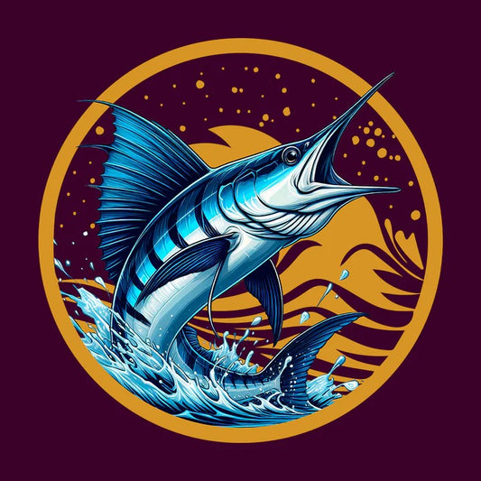 Dive into Style with the "Sailfish Ocean Theme" T-Shirt