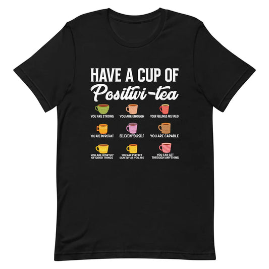 Sip on Positivity: The Design Inspiration Behind Our Positivi-tea T-Shirt