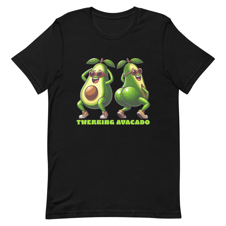 Twerking Avocado T-Shirt: A Fun and Trendy Fashion Statement