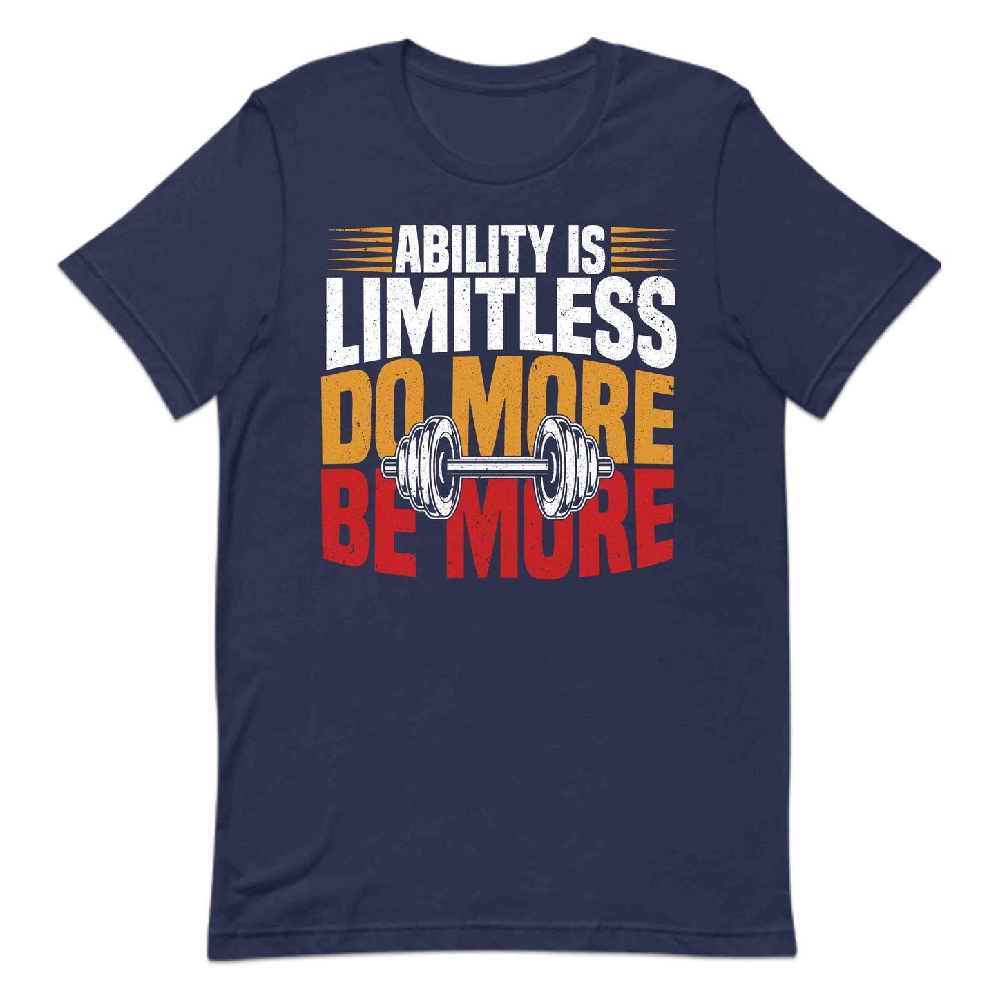 Ability is Limitless Do More Motivational Gym Fitness Inspiration | PRODUCT CODE: ABLTYMSDMREG