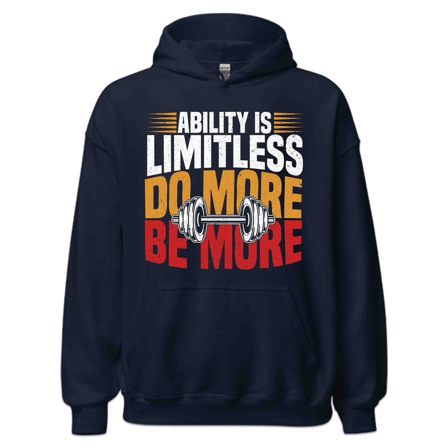 Ability is Limitless Do More Motivational Gym Fitness Inspiration | PRODUCT CODE: ABLTYMSDMREG
