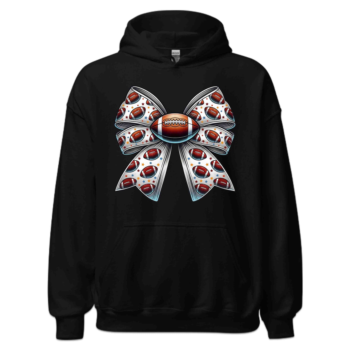 American Football Bow Coquette Game Day Vibes Sports Enthusiasts | PRODUCT CODE: ACNFTWOBCQN