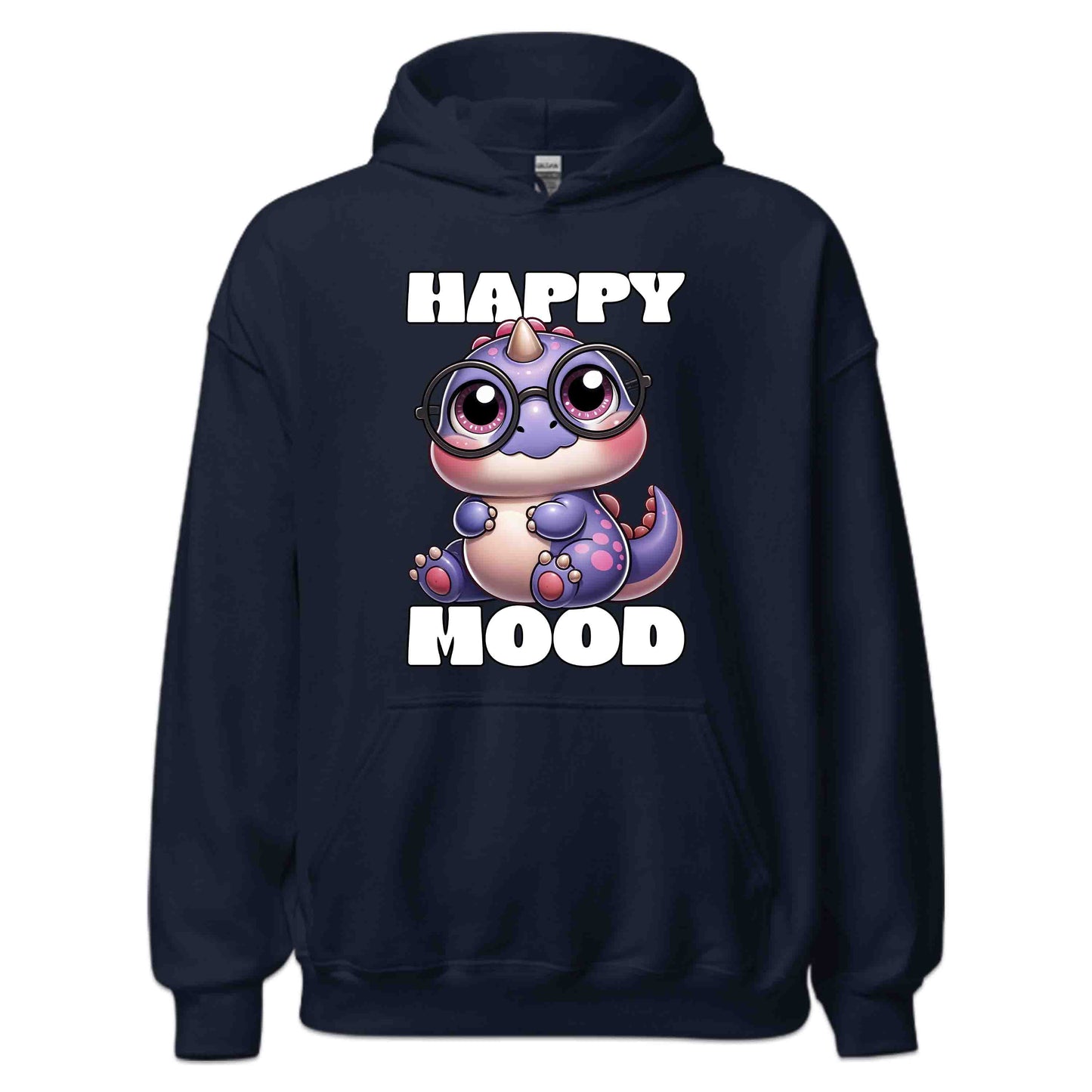 Adorable Kawaii Dino Happy Mood Dinosaur Wearing Glasses | PRODUCT CODE: ADBKWIDNSUR