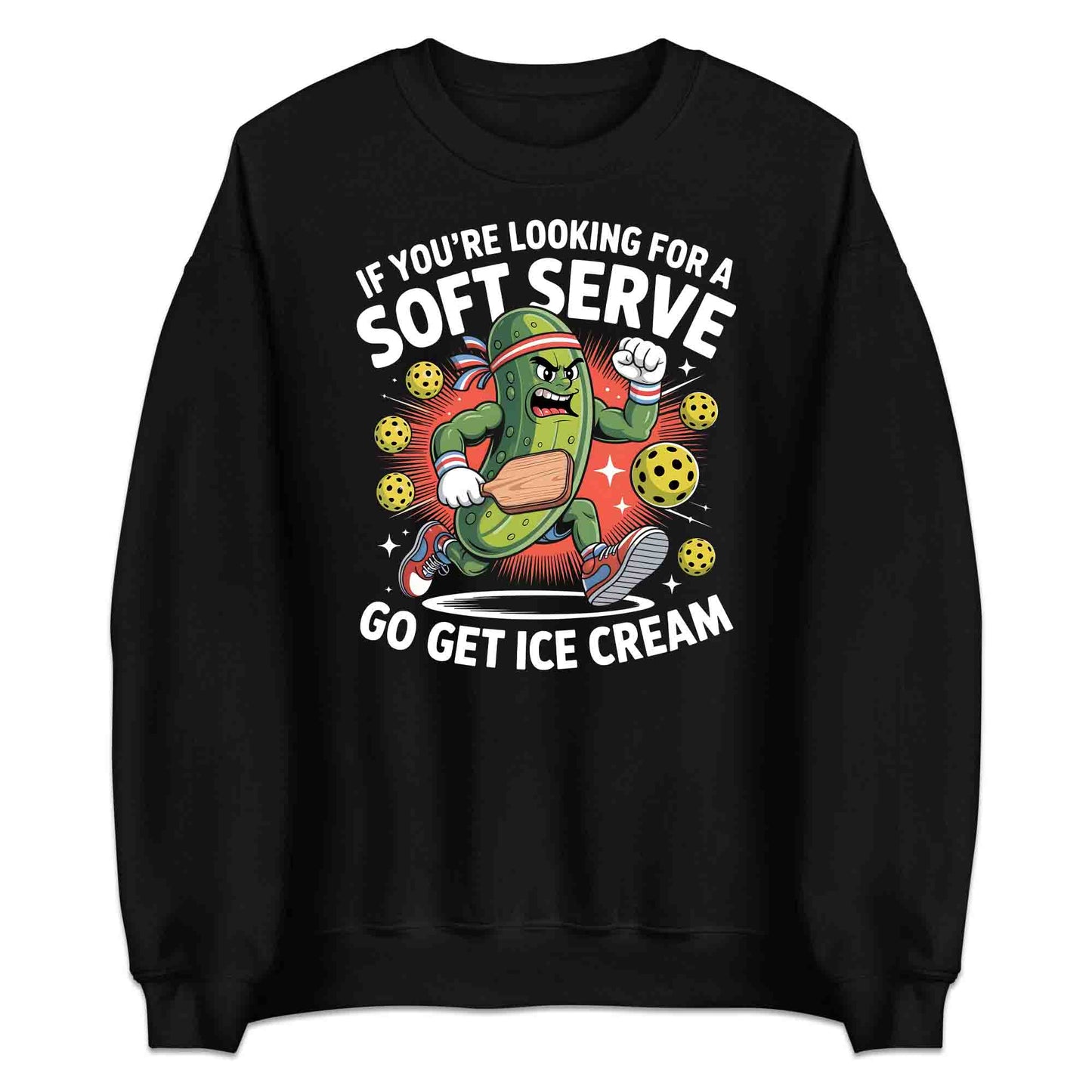 Angry Pickleball T-Shirt, Savage Serve Sweatshirt, Funny Competitive Hoodie | PRODUCT CODE: ADNMBRET