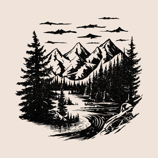 Adventure Awaits Mountain Hikers and Campers Enthusiasts | PRODUCT CODE: ADVTMOECXPLW