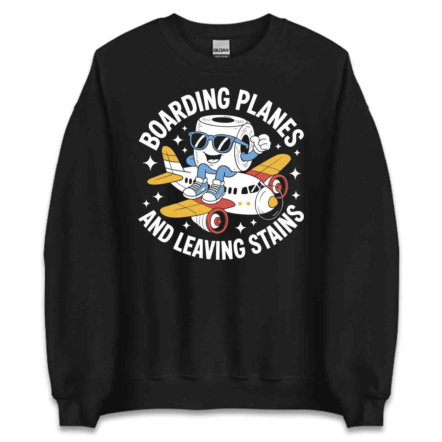 Travel Toilet Paper T-Shirt, Airport Chaos Sweatshirt, Funny Flying Hoodie | PRODUCT CODE: AERHGIYTRIS