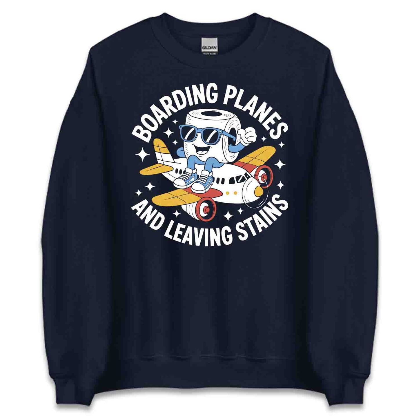 Travel Toilet Paper T-Shirt, Airport Chaos Sweatshirt, Funny Flying Hoodie | PRODUCT CODE: AERHGIYTRIS