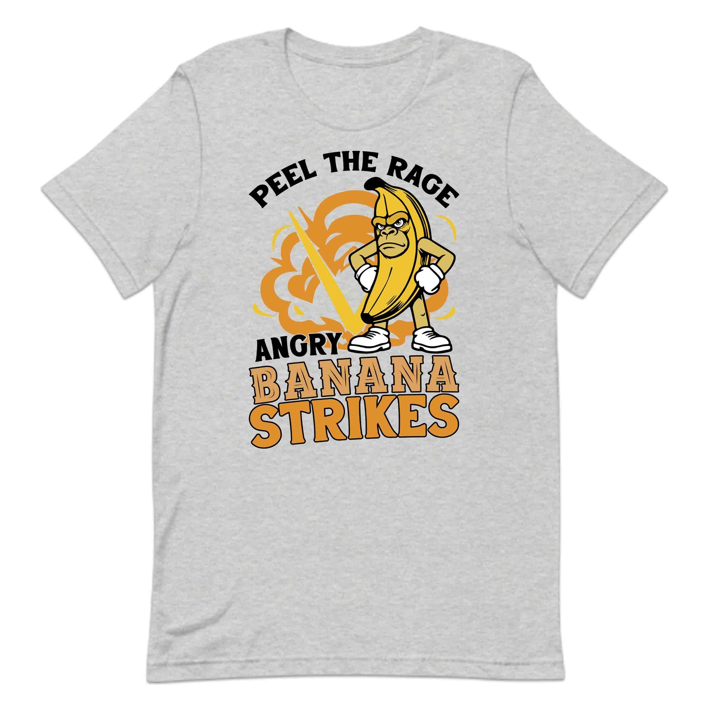 Angry Banana Cartoon Funny Peel the Rage Bnana Quirky Humor | PRODUCT CODE: AGBNRYCTNOPLE