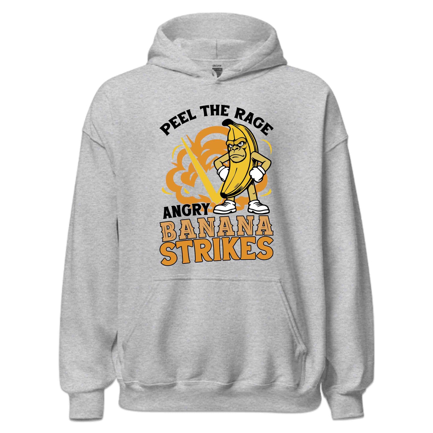 Angry Banana Cartoon Funny Peel the Rage Bnana Quirky Humor | PRODUCT CODE: AGBNRYCTNOPLE