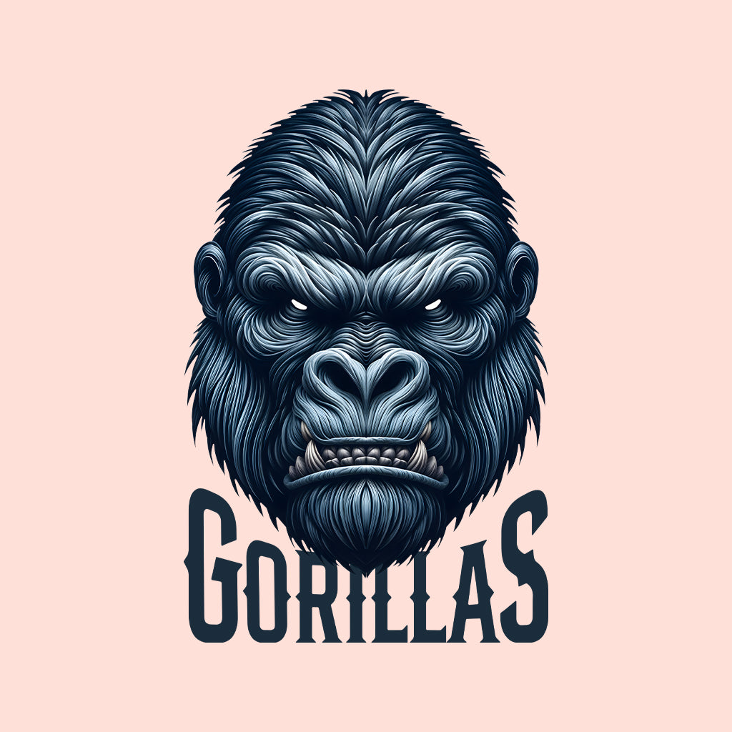Angry Gorilla Face Fierce Jungle Powerful Animal | PRODUCT CODE: AGNRYLAFCEJU