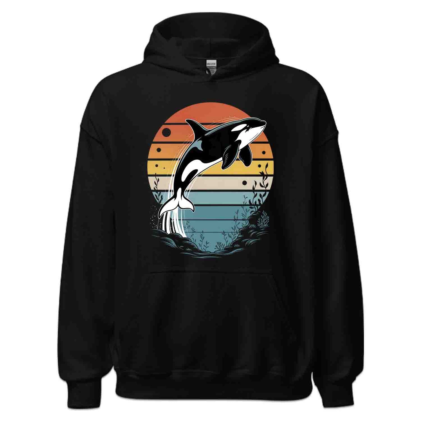 Jumping Orca T-Shirt, Vintage Ocean Sweatshirt, Marine Life Hoodie | PRODUCT CODE: AJKWHERKJ