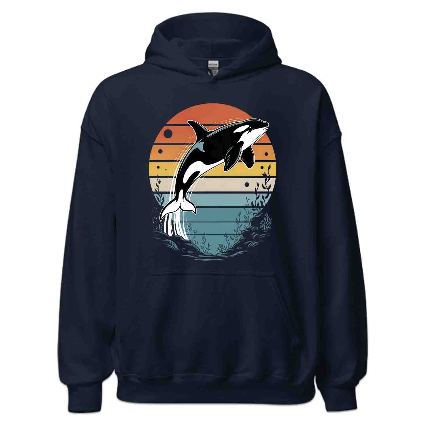 Jumping Orca T-Shirt, Vintage Ocean Sweatshirt, Marine Life Hoodie | PRODUCT CODE: AJKWHERKJ