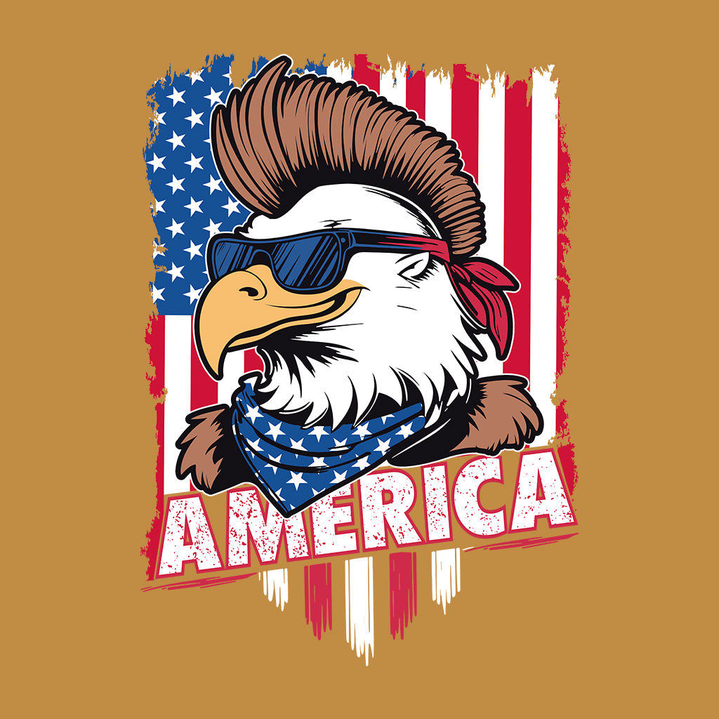 American Flag Bald Eagle Mohawk Sunglasses | PRODUCT CODE: AMRCNFLGB