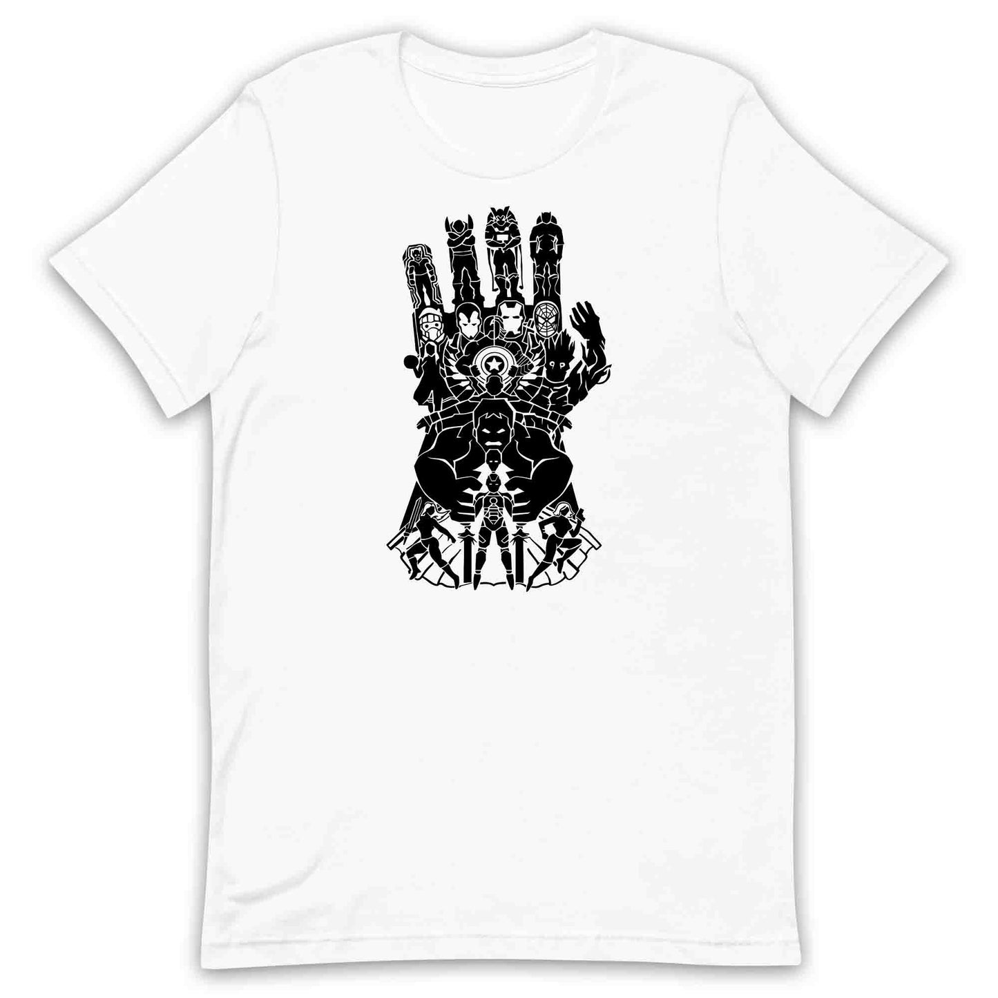 Avengers Infinity Gauntlet T-Shirt | Marvel Superheroes Jumper | Thanos vs Avengers Hoodie | Powerful Tribute Tee | PRODUCT CODE: AVGNSVWRIFYL
