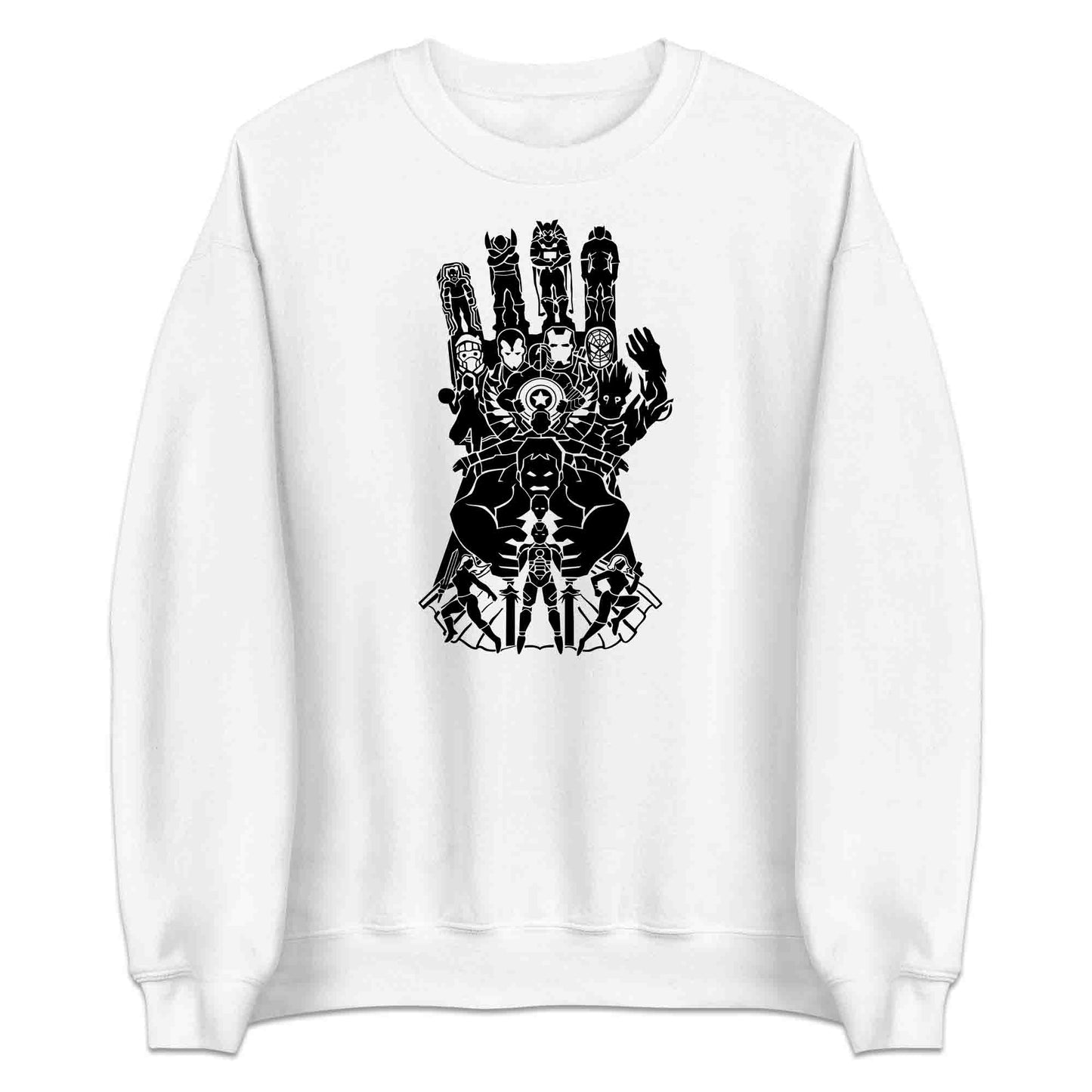 Avengers Infinity Gauntlet T-Shirt | Marvel Superheroes Jumper | Thanos vs Avengers Hoodie | Powerful Tribute Tee | PRODUCT CODE: AVGNSVWRIFYL