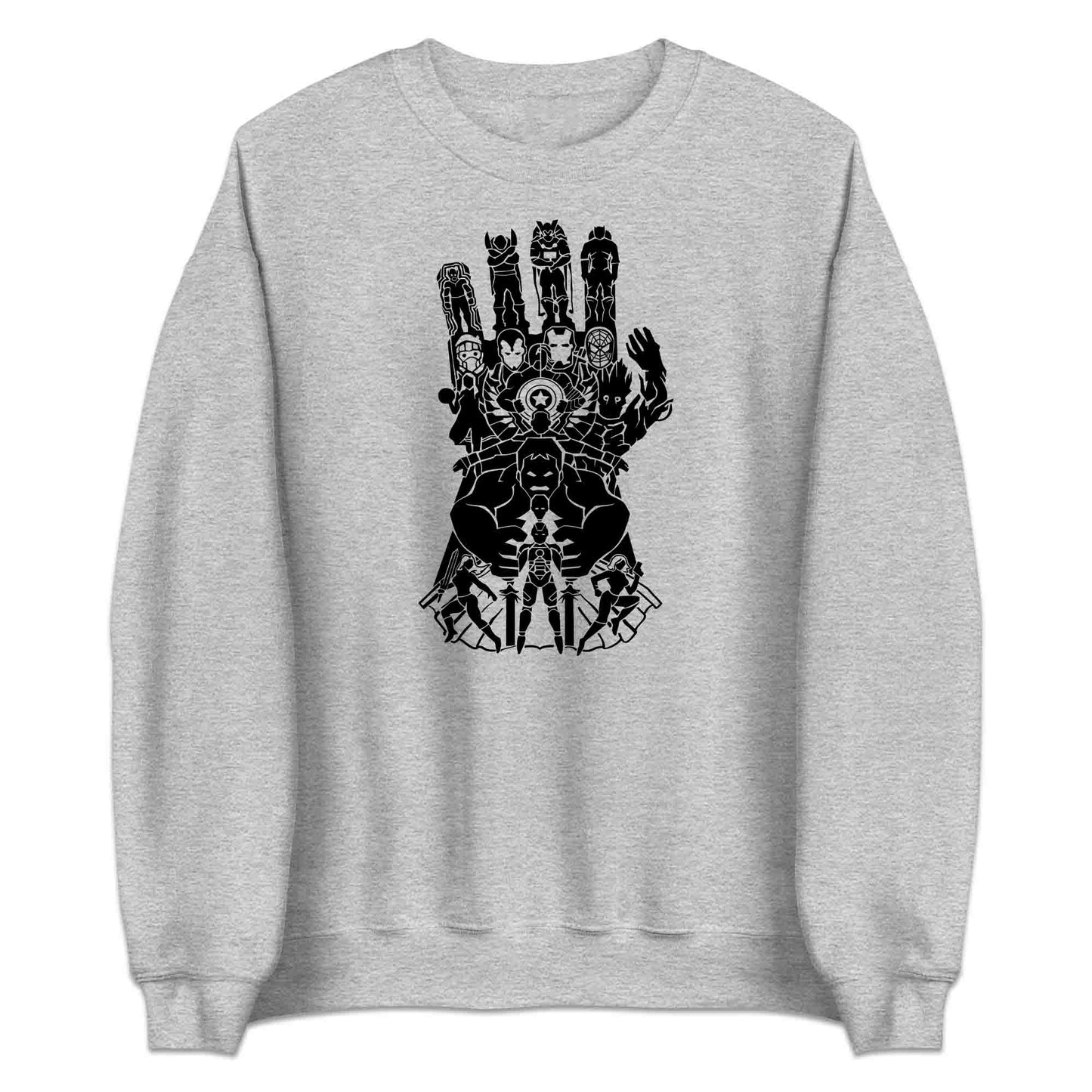 Avengers Infinity Gauntlet T-Shirt | Marvel Superheroes Jumper | Thanos vs Avengers Hoodie | Powerful Tribute Tee | PRODUCT CODE: AVGNSVWRIFYL