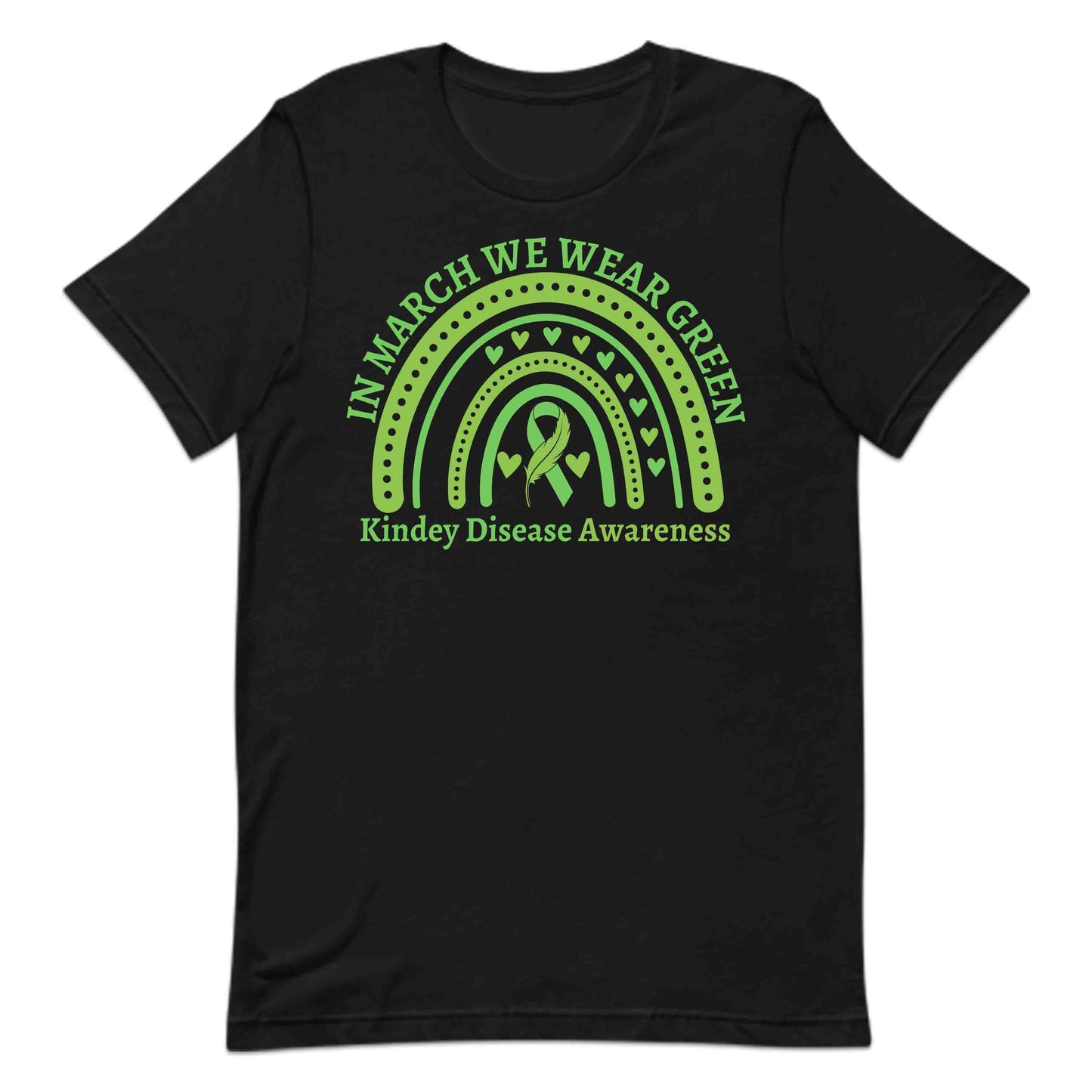 Kidney Disease Awareness In March We Wear Green CKD Fighters | PRODUCT CODE: AWNRKYDSEAGRC
