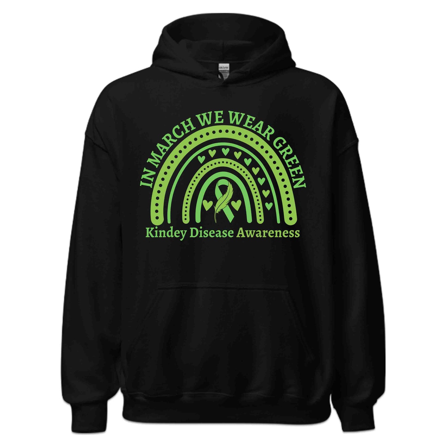 Kidney Disease Awareness In March We Wear Green CKD Fighters | PRODUCT CODE: AWNRKYDSEAGRC