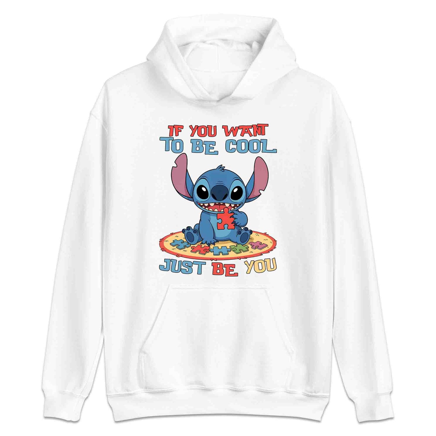 Autism Awareness Stitch T-Shirt | Disney Lilo & Stitch Jumper | Cartoon Puzzle Piece Hoodie | PRODUCT CODE: AYWERBNMOS