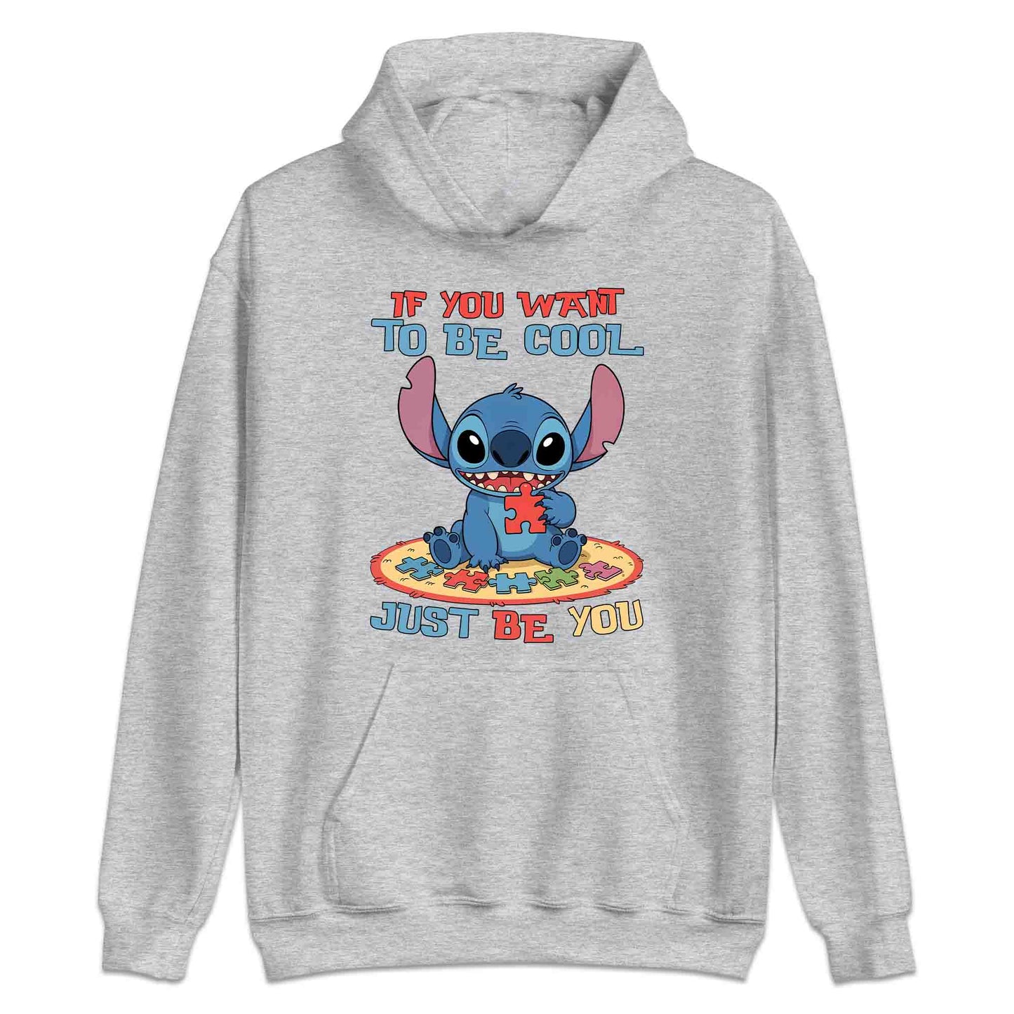 Autism Awareness Stitch T-Shirt | Disney Lilo & Stitch Jumper | Cartoon Puzzle Piece Hoodie | PRODUCT CODE: AYWERBNMOS