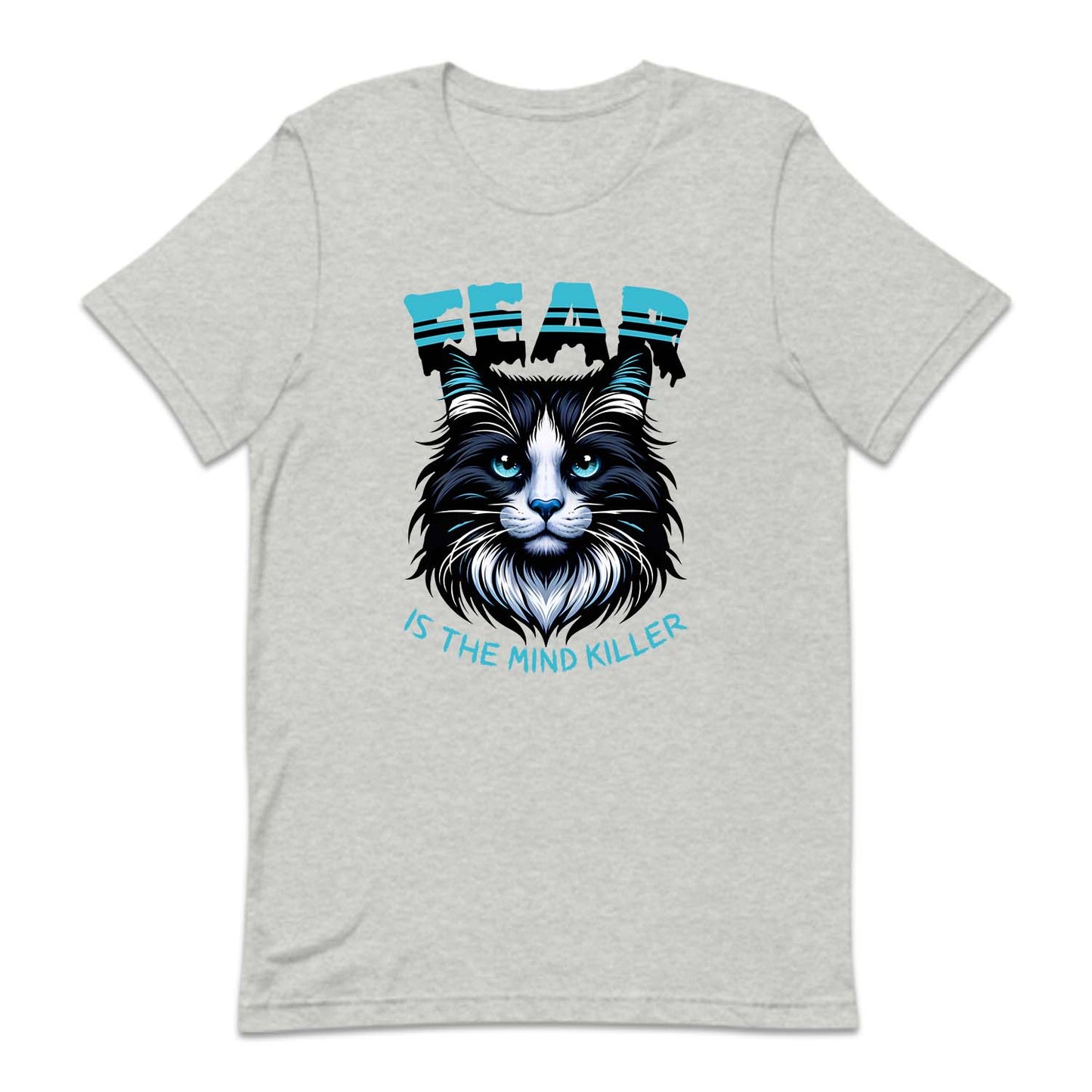 Fear Is The Mind Killer Black Cat Dune Inspired Quote | PRODUCT CODE: FRSTKLREBK