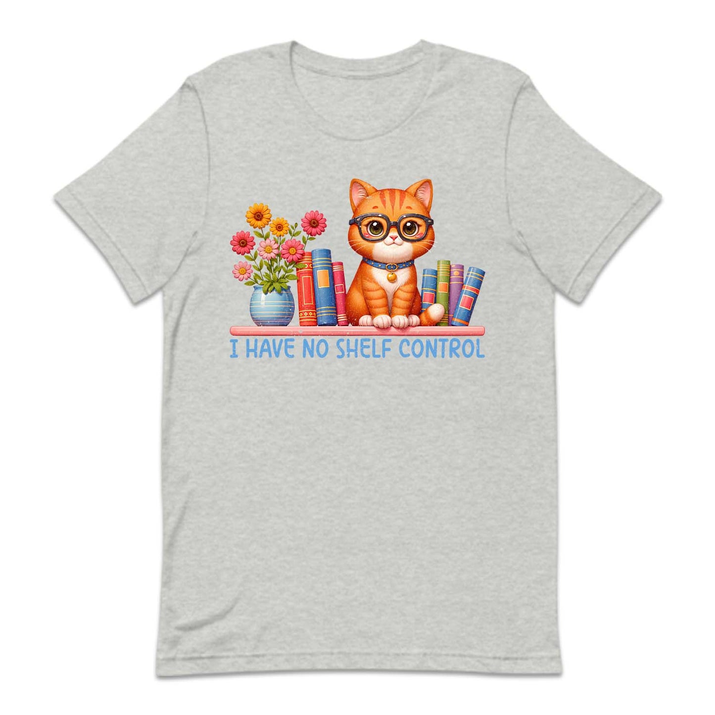 I Have No Shelf Control Cat and Books | PRODUCT CODE: HVNSHLFCN