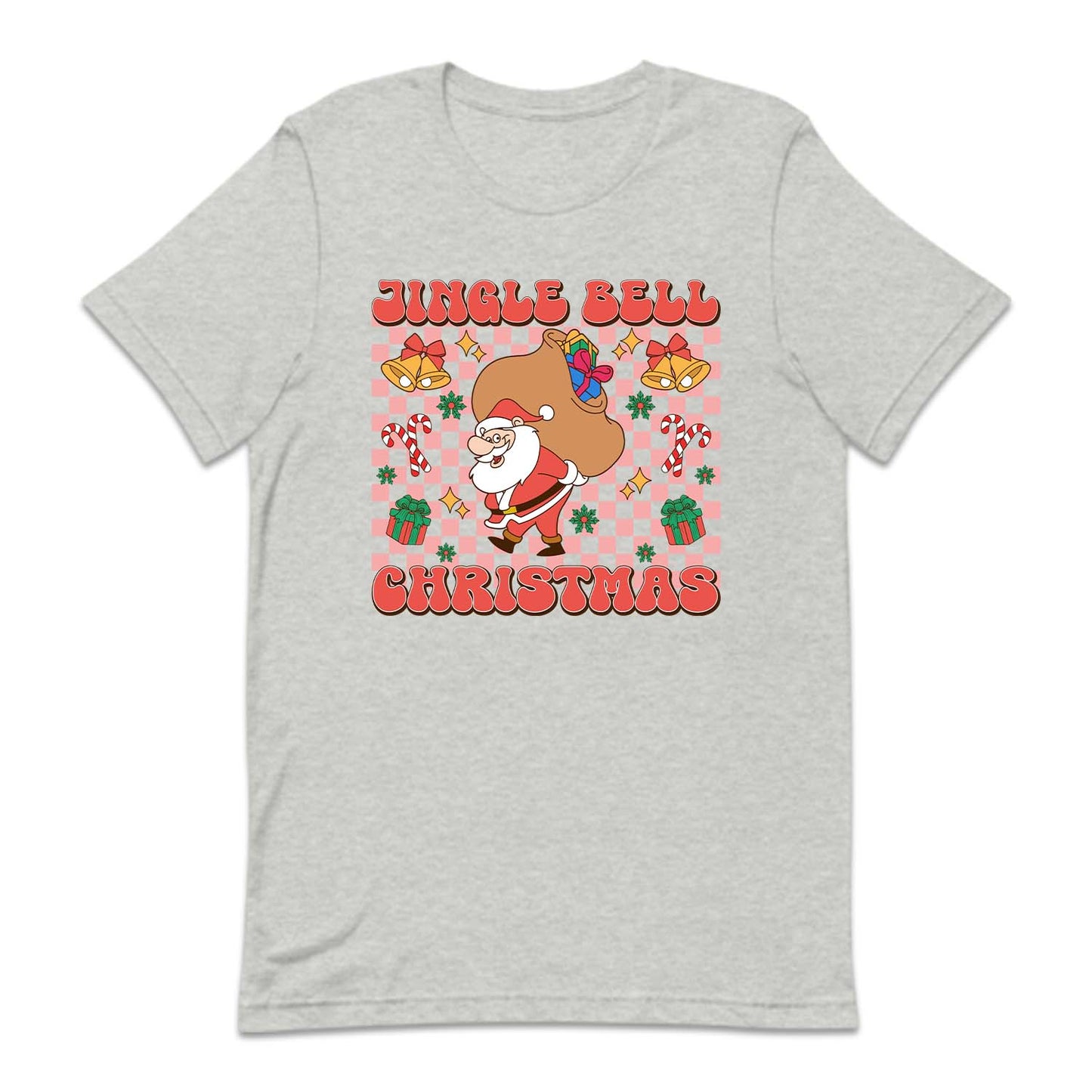Christmas Jingle Bell Xmas Santa Claus with Bag of Gifts | PRODUCT CODE: JNGLBECHRST