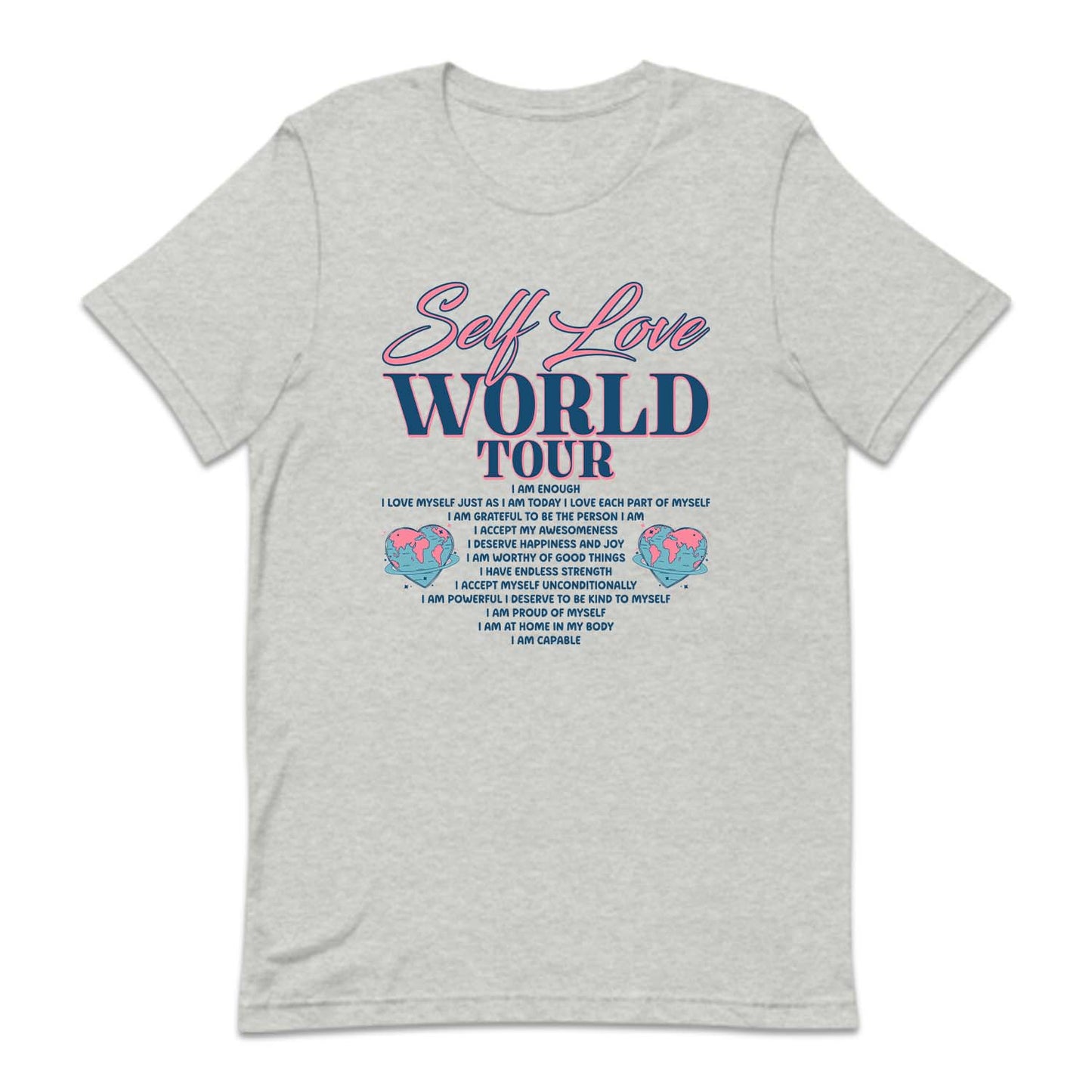 Self Love World Tour Positive Affirmations | PRODUCT CODE: SFLEVOWDLR