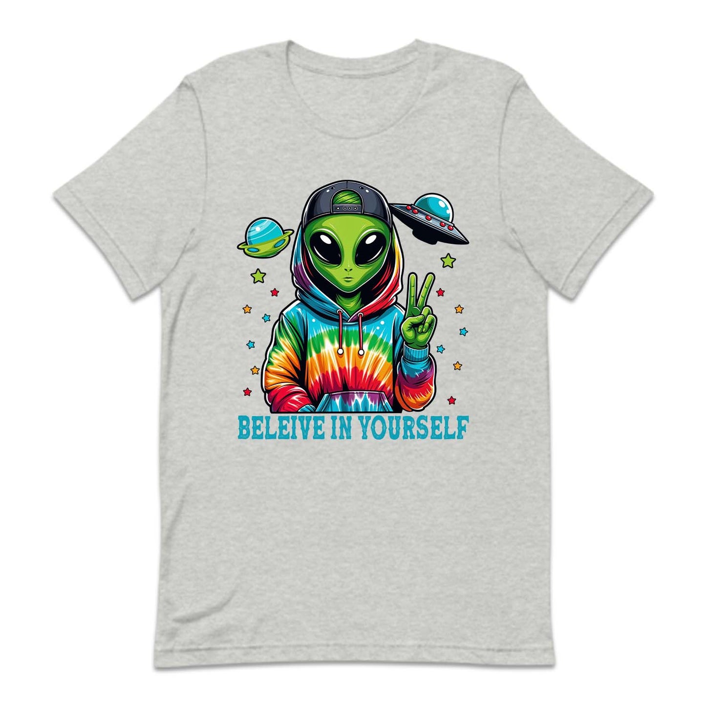 Believe In Yourself Motivational Alien | PRODUCT CODE: ALBEVNYRU