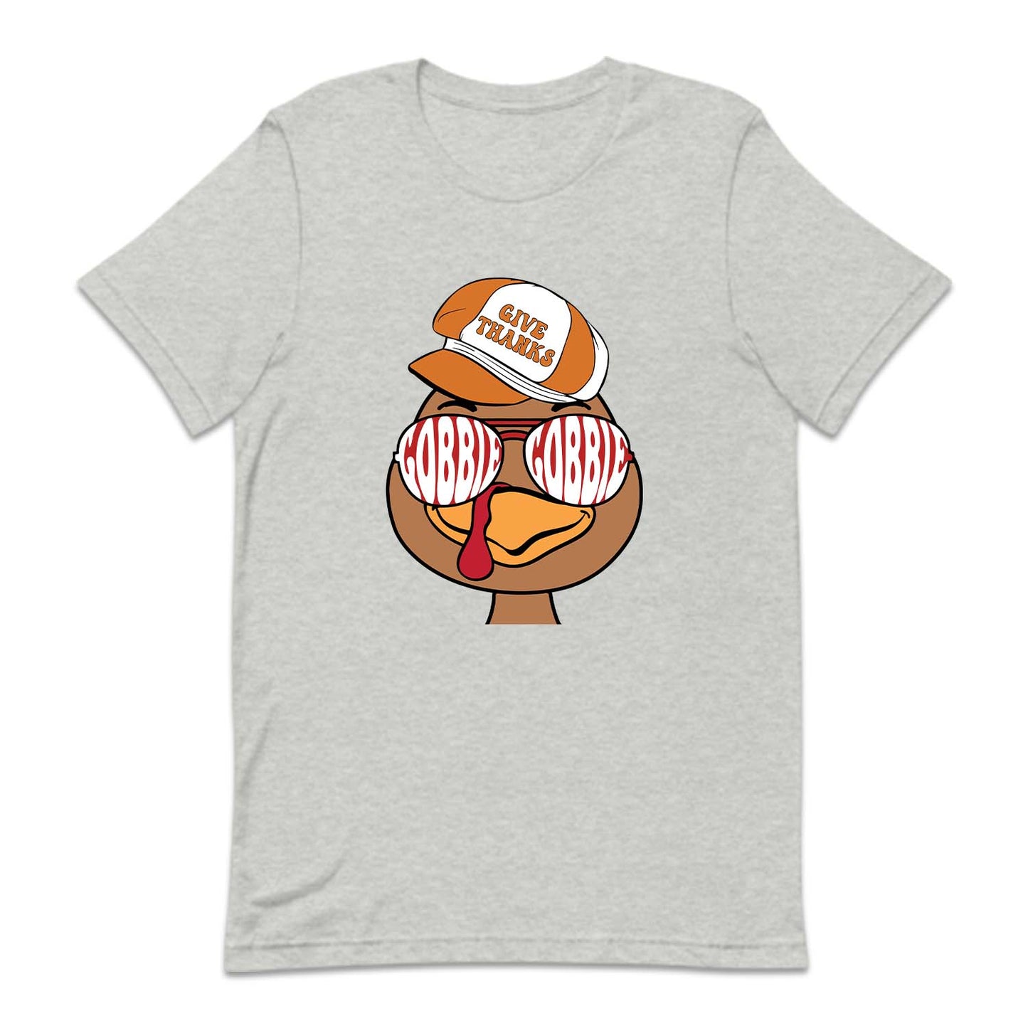 Give Thanks Gobble Gobble Thanksgiving Funny Turkey | PRODUCT CODE: GVTHNKSGBLE