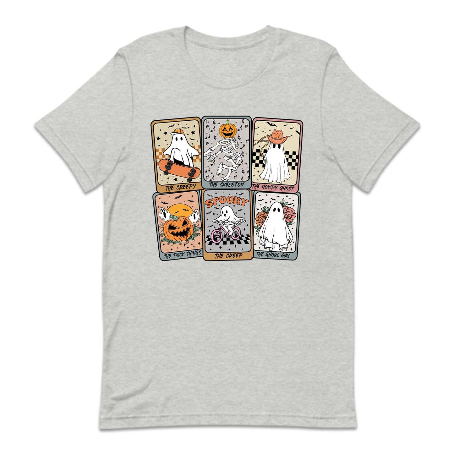 Retro Halloween Ghost Tarot Cards Spooky Ghostly Season | PRODUCT CODE: HLWGSOTHR