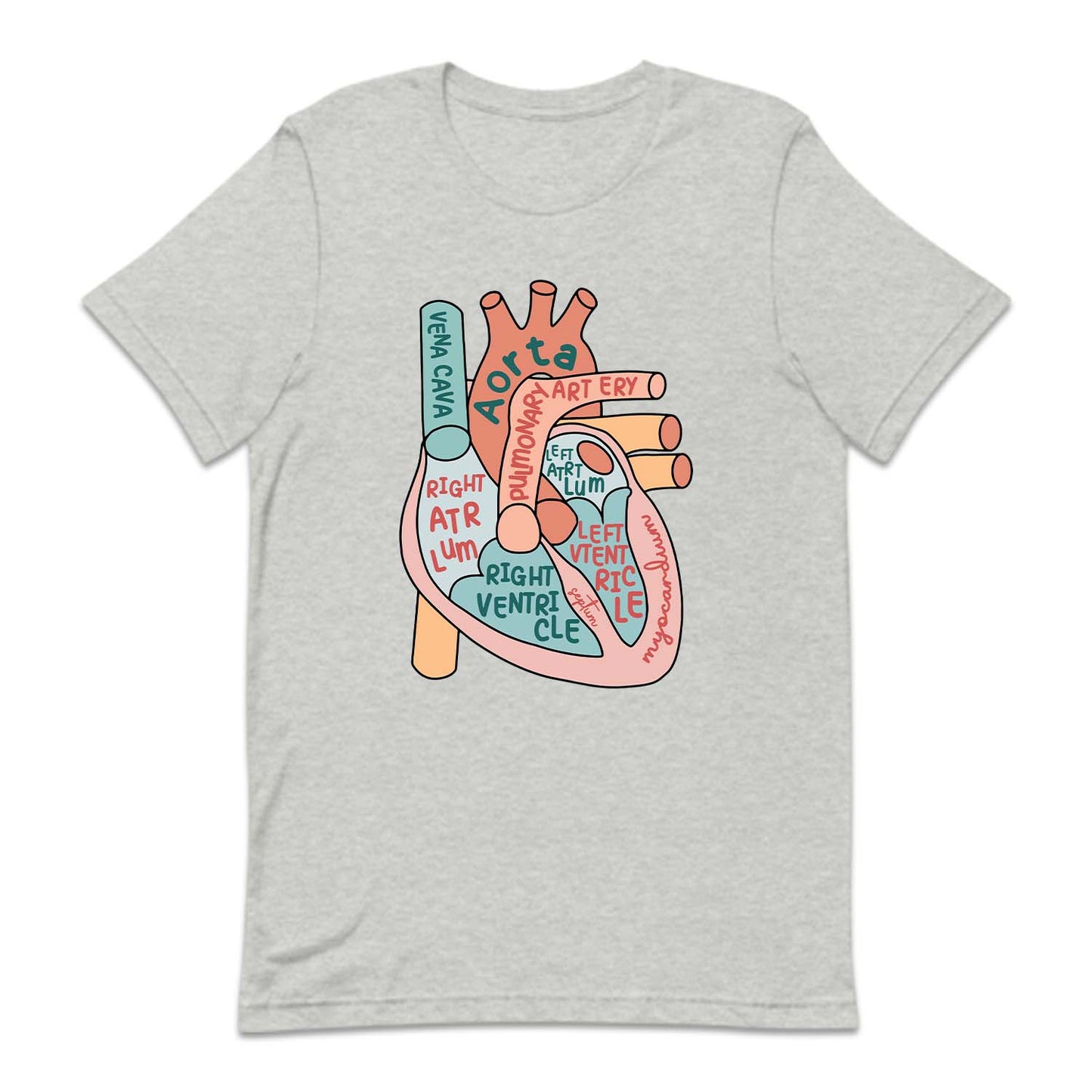 CVICU Cardiac Nurse Heart Flow Anatomy Cardiology Sonographer | PRODUCT CODE: HRTFLWANTY