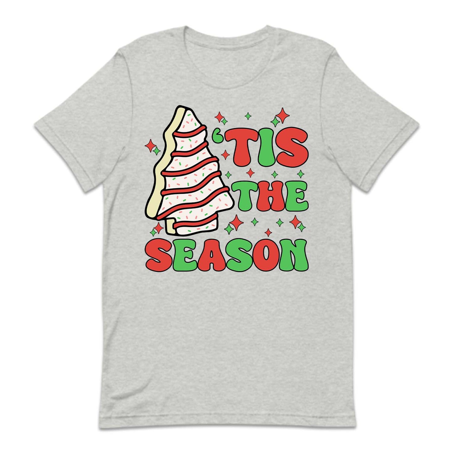 Tis The Season Christmas Tree Cake Holiday Dessert Xmas | PRODUCT CODE: TSEANOCCRMA