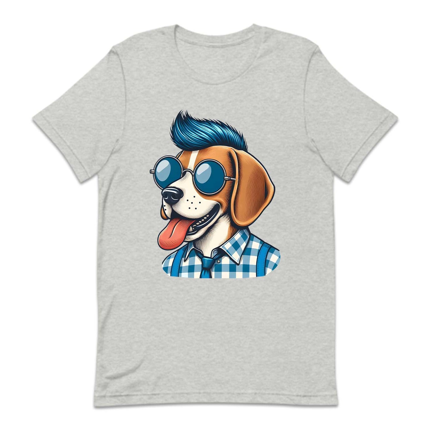 Beagle Punk Dog with Sunglasses Spiked Hair | PRODUCT CODE: BGLEDOPNK