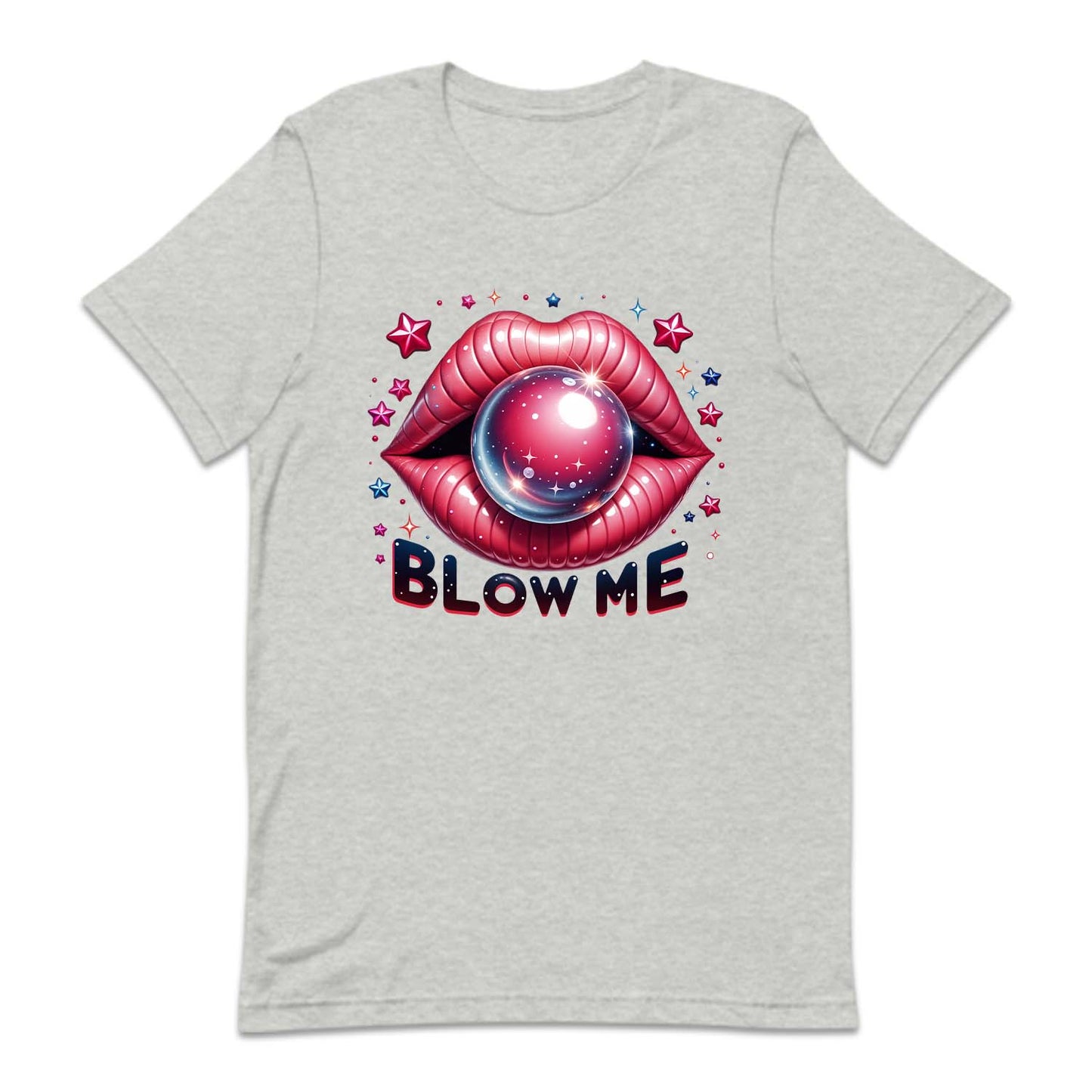 Blow Me Bubble Gum Funny Red Lips | PRODUCT CODE: BLWEMBLGM