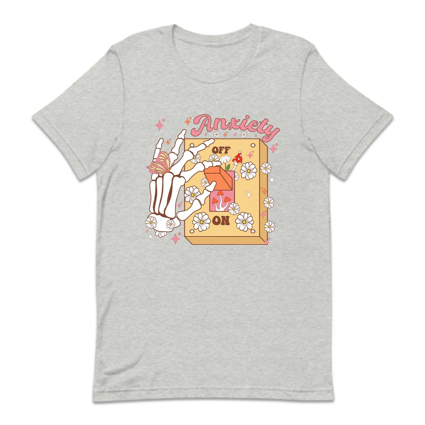 Anxiety On Off Switch Skeleton Hand | PRODUCT CODE: ANXOSKLMH
