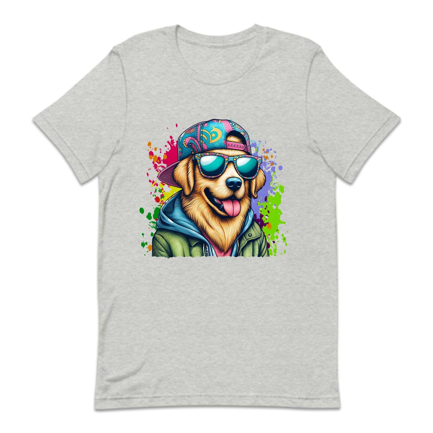 Golden Retriever Dog with Sunglasses | PRODUCT CODE: GLODRVTKNP