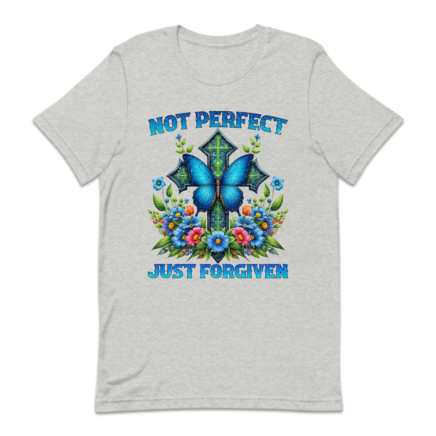 Not Perfect Just Forgiven Christian Cross | PRODUCT CODE: NTPRFJUFRG