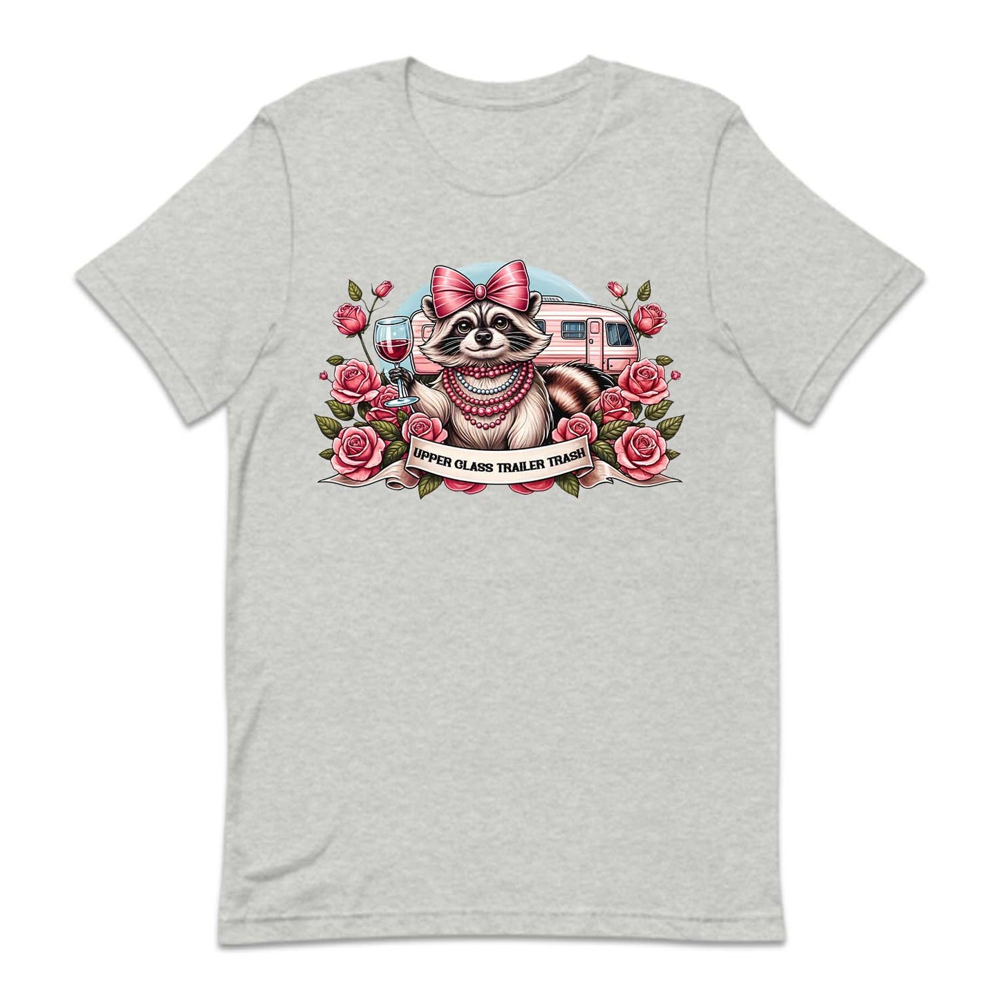 Upper Class Trailer Trash Cute Raccoon | PRODUCT CODE: UPRCLSTRSH