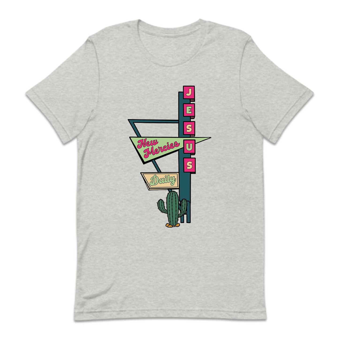 Western Christian Jesus New Mercies Daily Country Style Cactus | PRODUCT CODE: WTSRNCHJNM