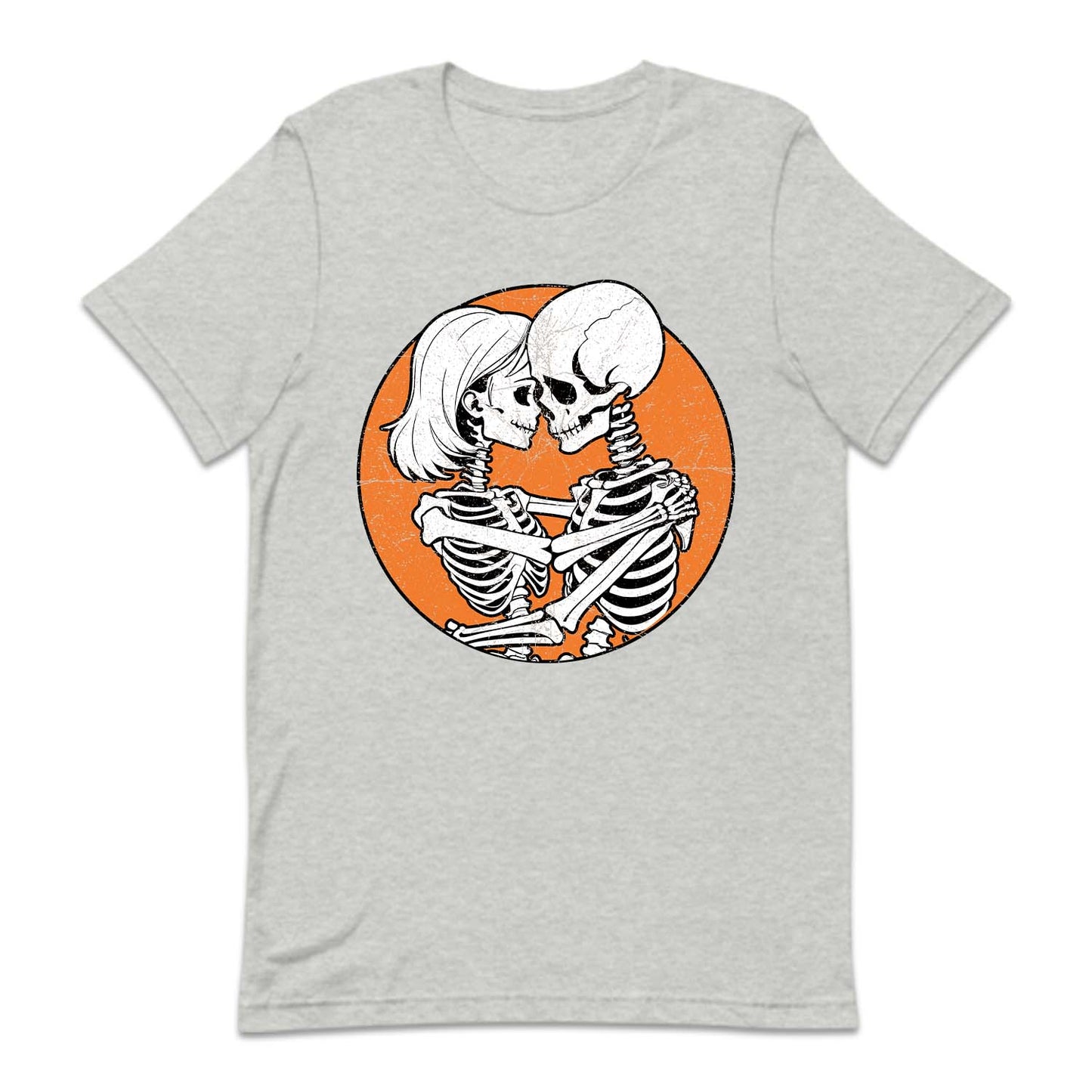 Eternal Love Skeletons Halloween Romantic Gothic Skeleton Couple | PRODUCT CODE: ETLVSKHGWN