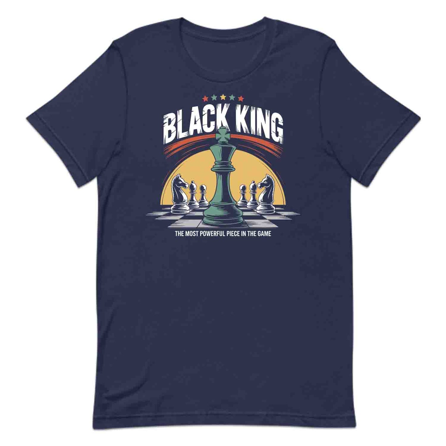 Black King Chess T-Shirt, Melanin Champion Sweatshirt, Strategic Leader Hoodie | PRODUCT CODE: BAJSKDCHAS