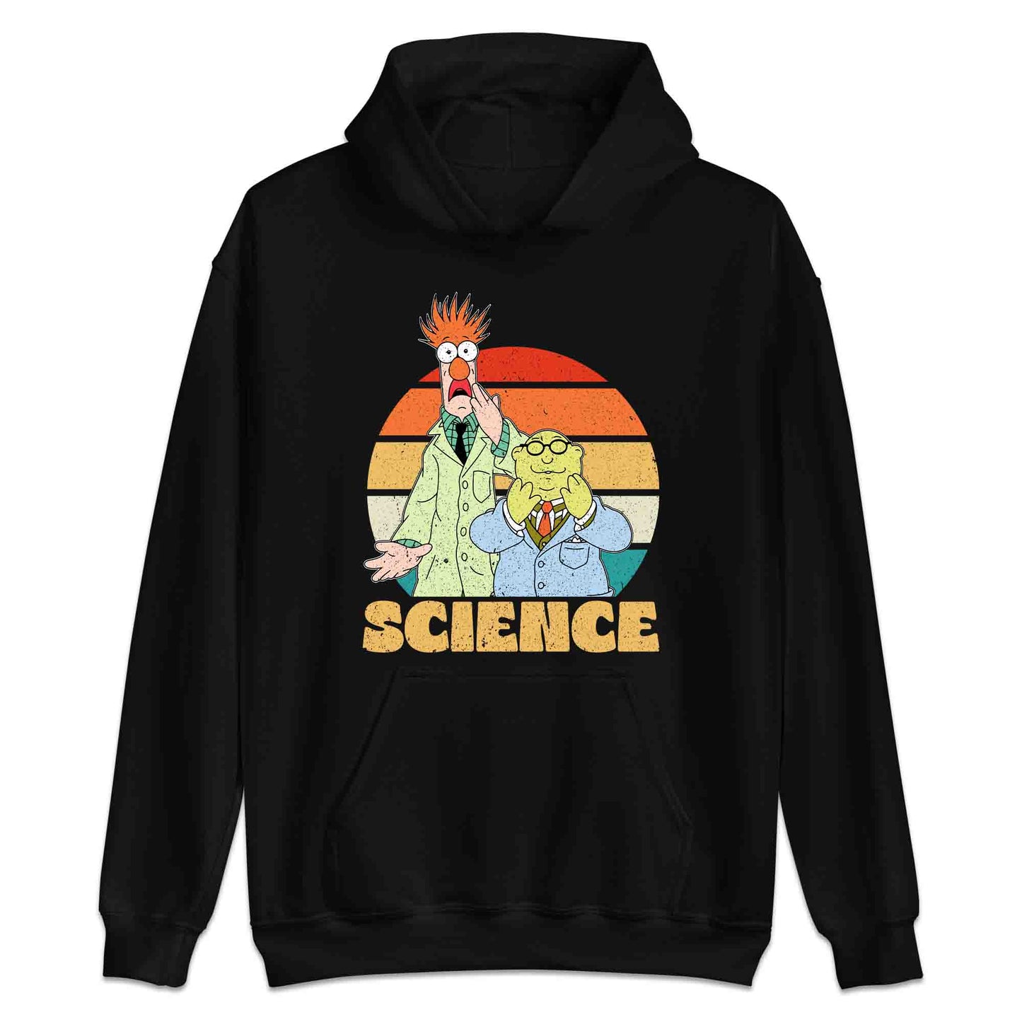 Beaker & Bunsen Science T-Shirt, Jumper & Hoodie – Retro Muppets Lab Duo for STEM Fans & Nerds | PRODUCT CODE: BASDKEWRM