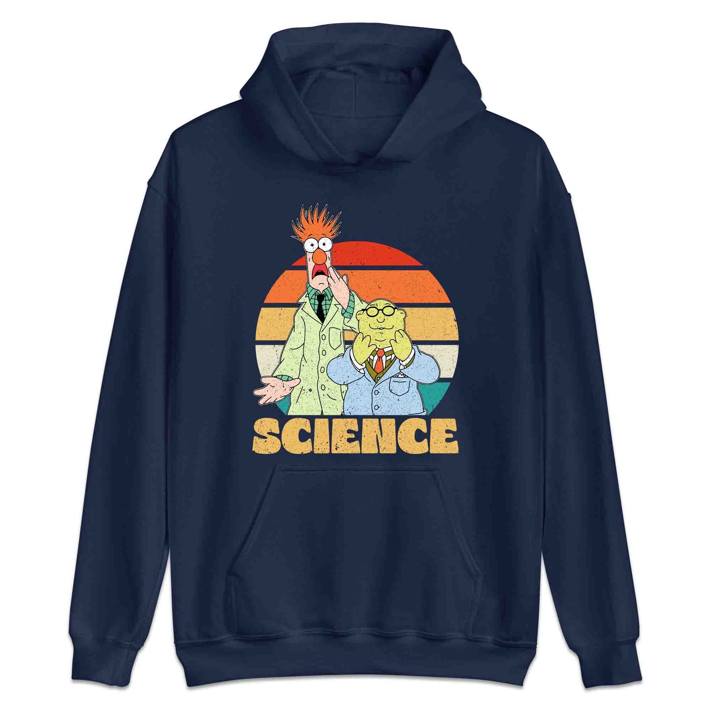 Beaker & Bunsen Science T-Shirt, Jumper & Hoodie – Retro Muppets Lab Duo for STEM Fans & Nerds | PRODUCT CODE: BASDKEWRM