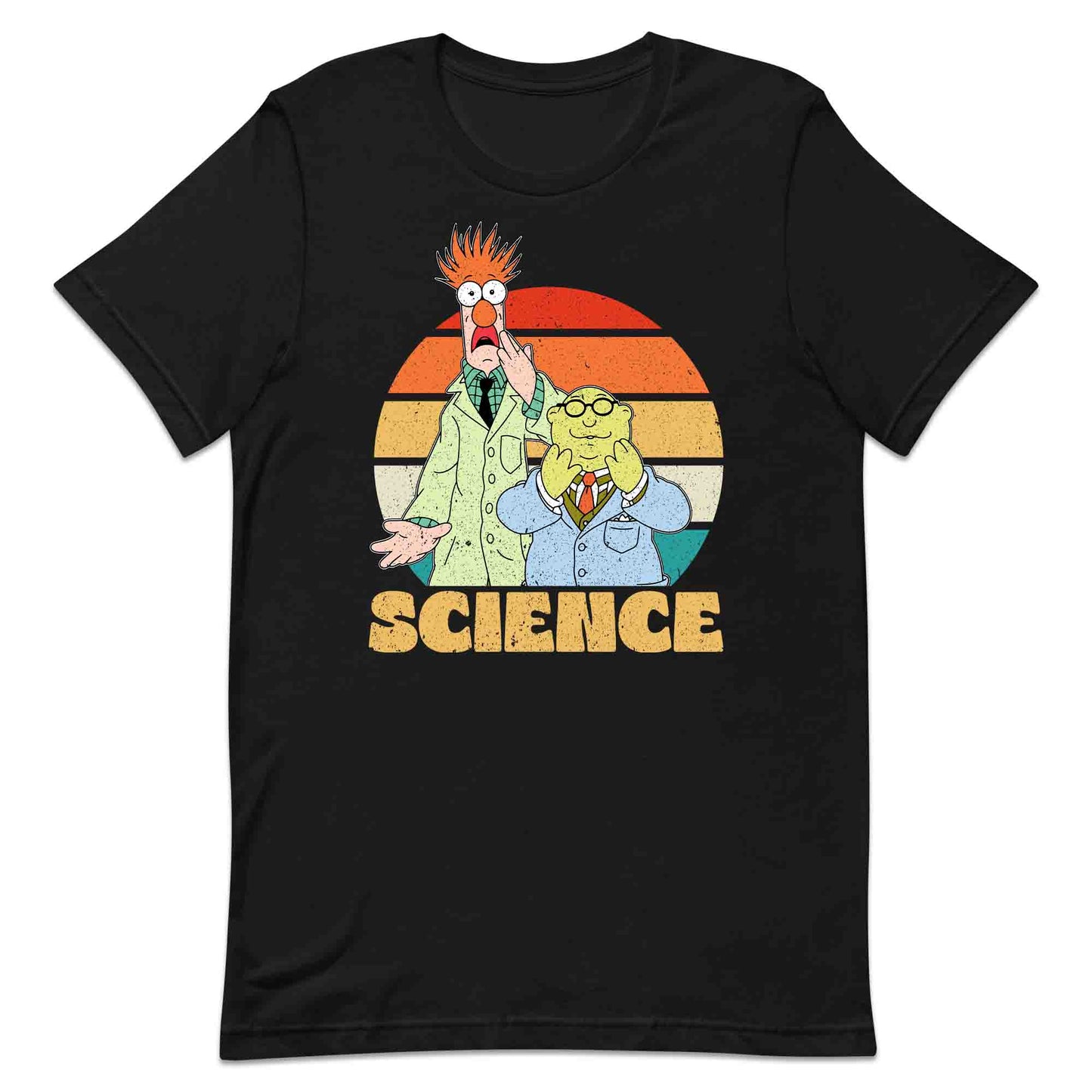 Beaker & Bunsen Science T-Shirt, Jumper & Hoodie – Retro Muppets Lab Duo for STEM Fans & Nerds | PRODUCT CODE: BASDKEWRM