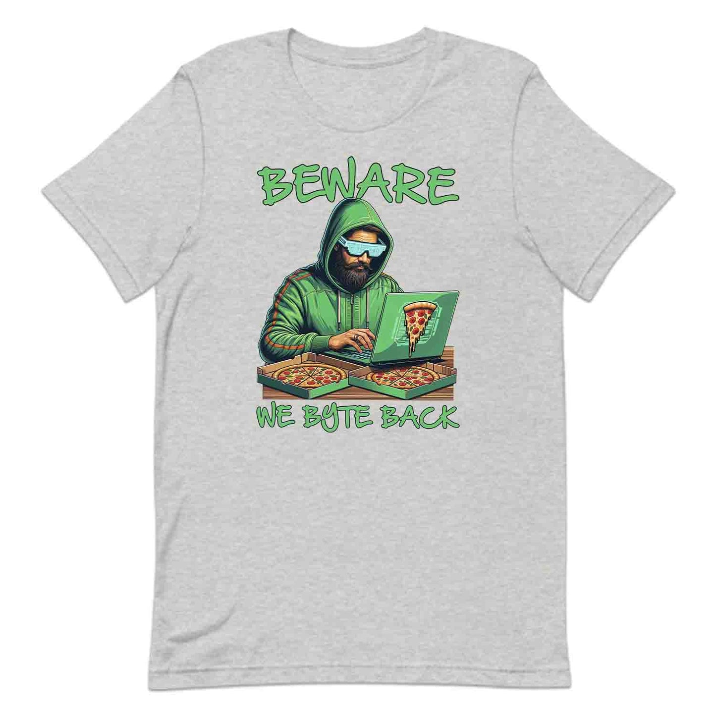 We Byte Back – Funny Hacker T-Shirt, Sweatshirt & Hoodie for Coders & IT Pros | PRODUCT CODE: BERJSHNJKAQ