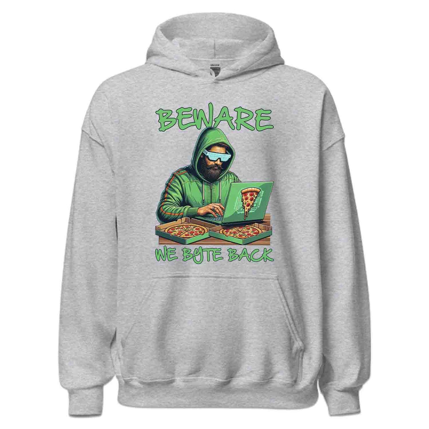 We Byte Back – Funny Hacker T-Shirt, Sweatshirt & Hoodie for Coders & IT Pros | PRODUCT CODE: BERJSHNJKAQ