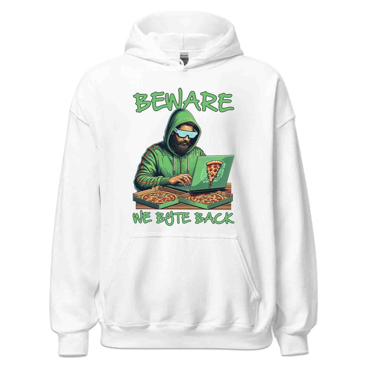 We Byte Back – Funny Hacker T-Shirt, Sweatshirt & Hoodie for Coders & IT Pros | PRODUCT CODE: BERJSHNJKAQ