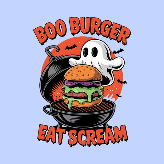 Boo Burger T-Shirt, Spooky Ghost Grill Sweatshirt, Scary BBQ Hoodie | PRODUCT CODE: BHGRHAHQW