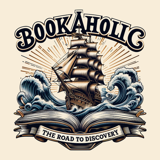 Bookaholic Tee, Nautical Book Sweatshirt, Pirate Ship Hoodie | PRODUCT CODE: BJEROAKGLC